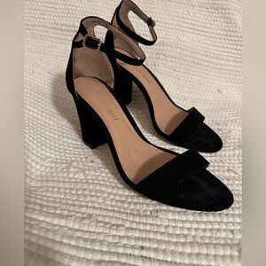 Bella Two-Piece Block Heel Sandals